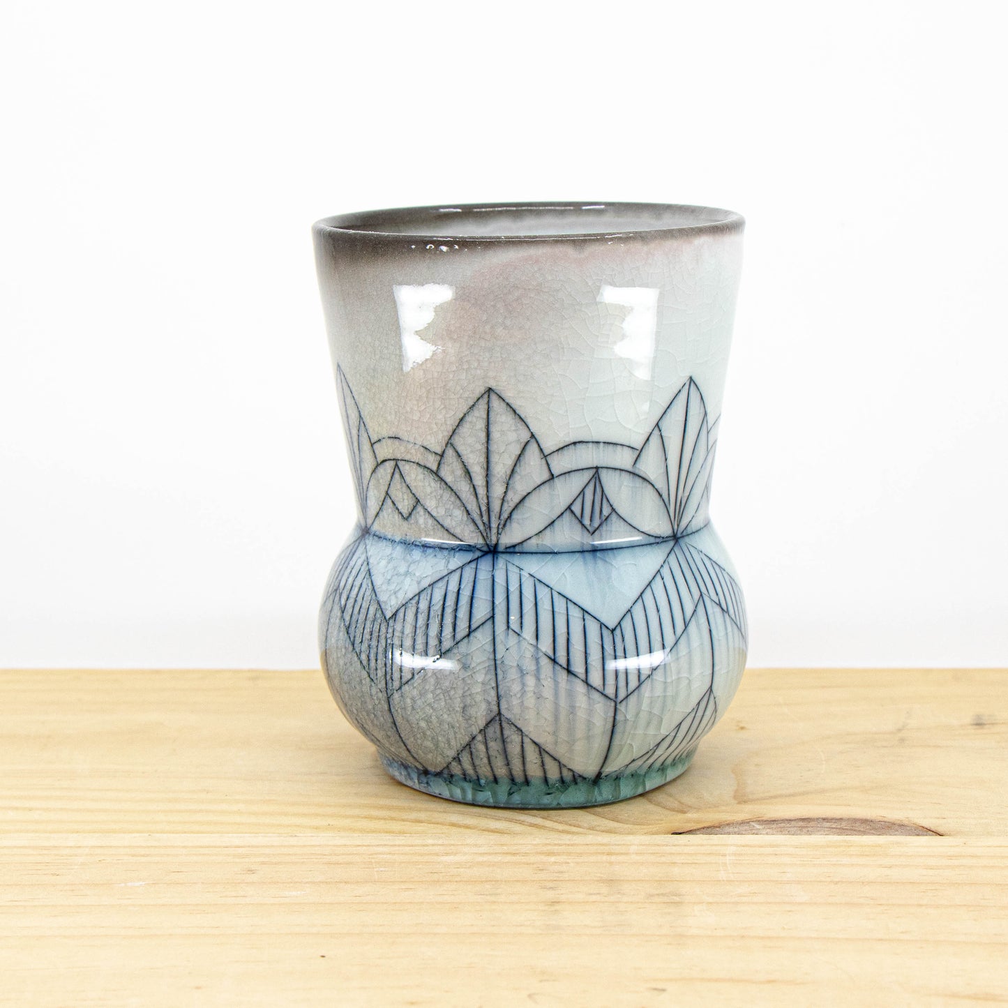 Soda-Fired Inlay Cup
