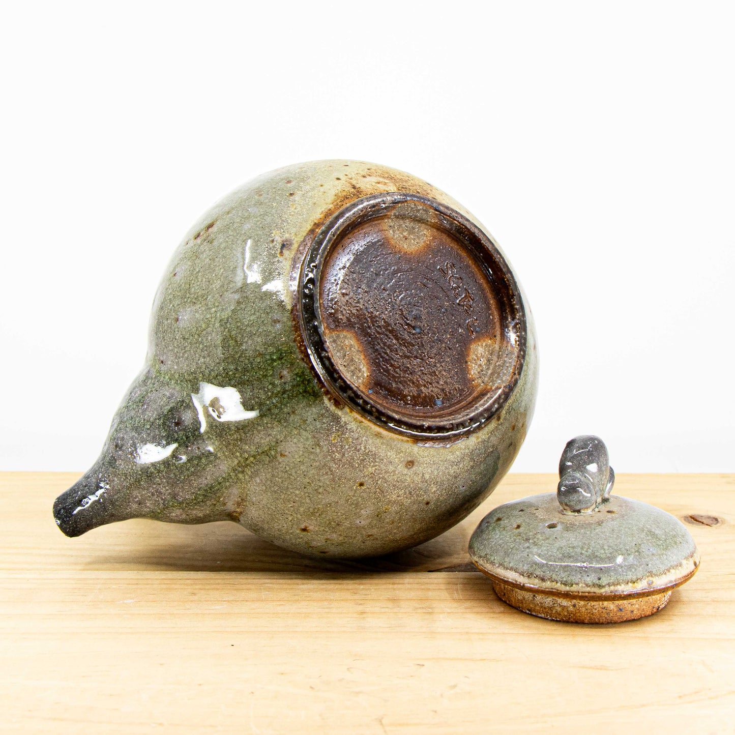 Soda-Fired Teapot