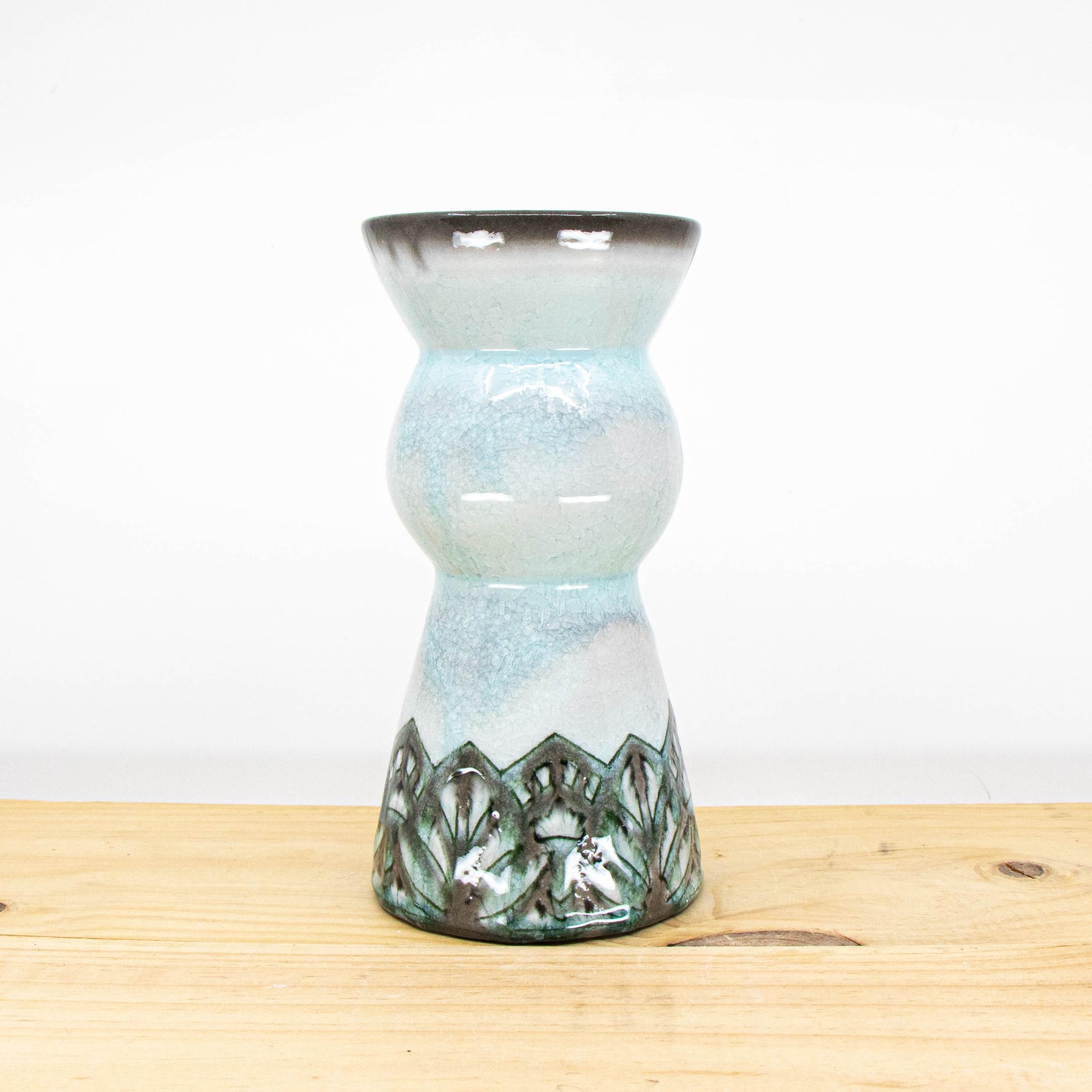 Soda-Fired Tall Vase