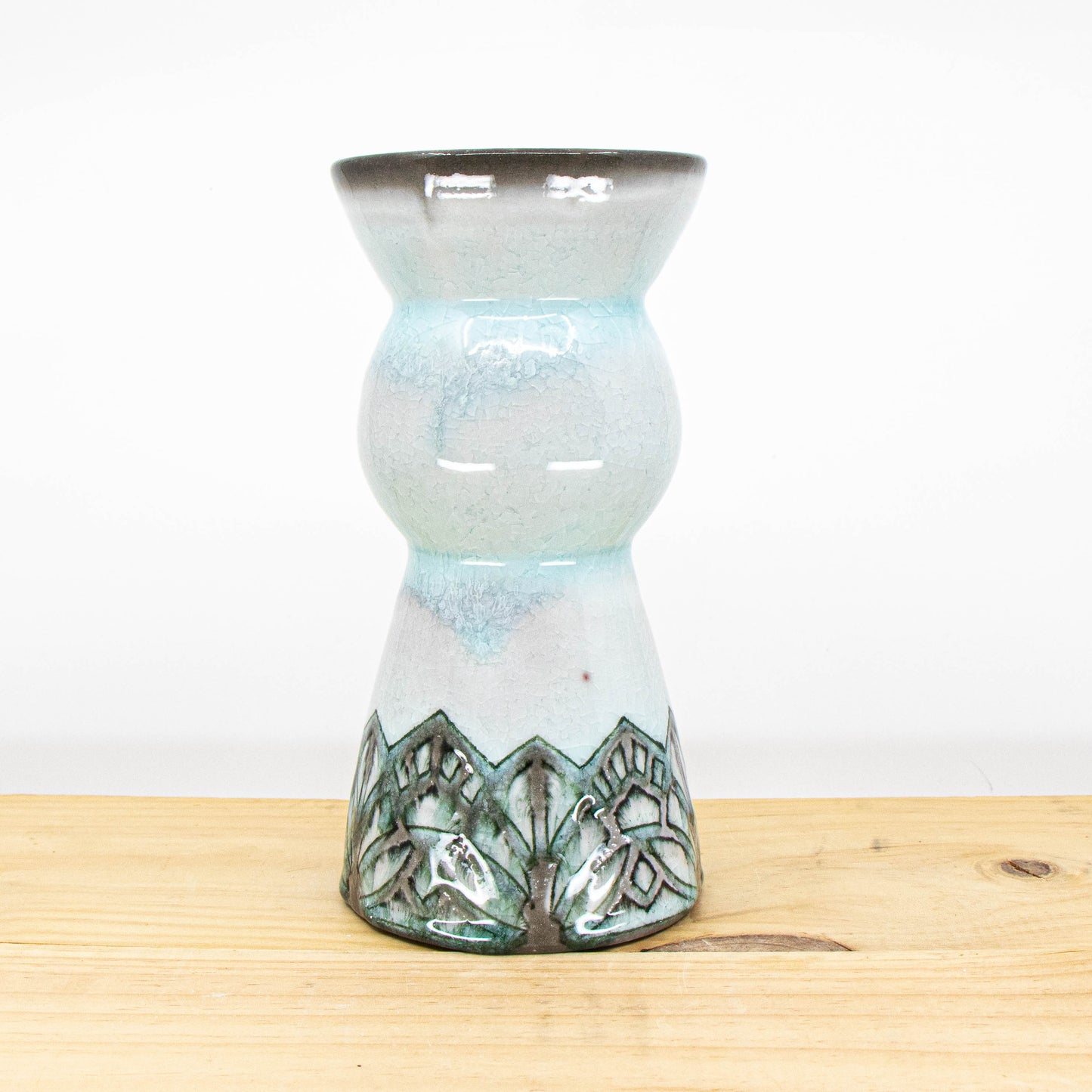 Soda-Fired Tall Vase