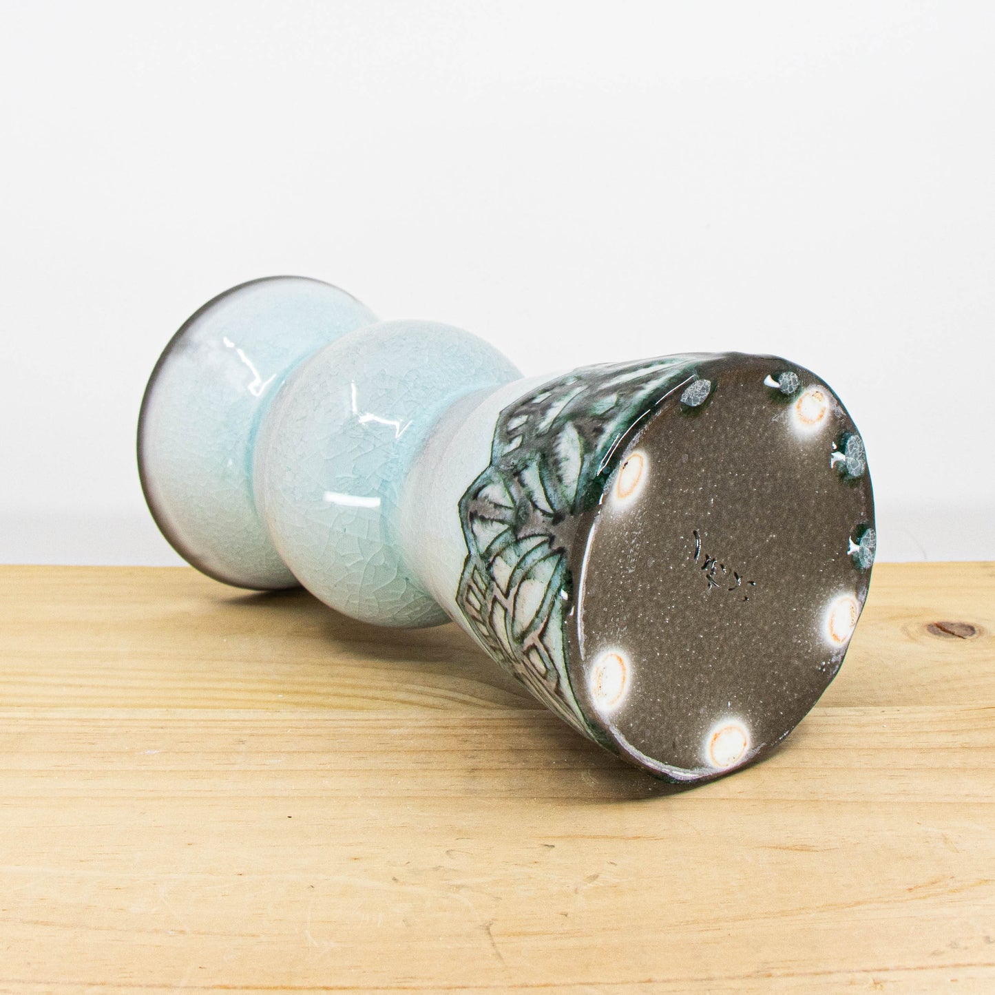 Soda-Fired Tall Vase