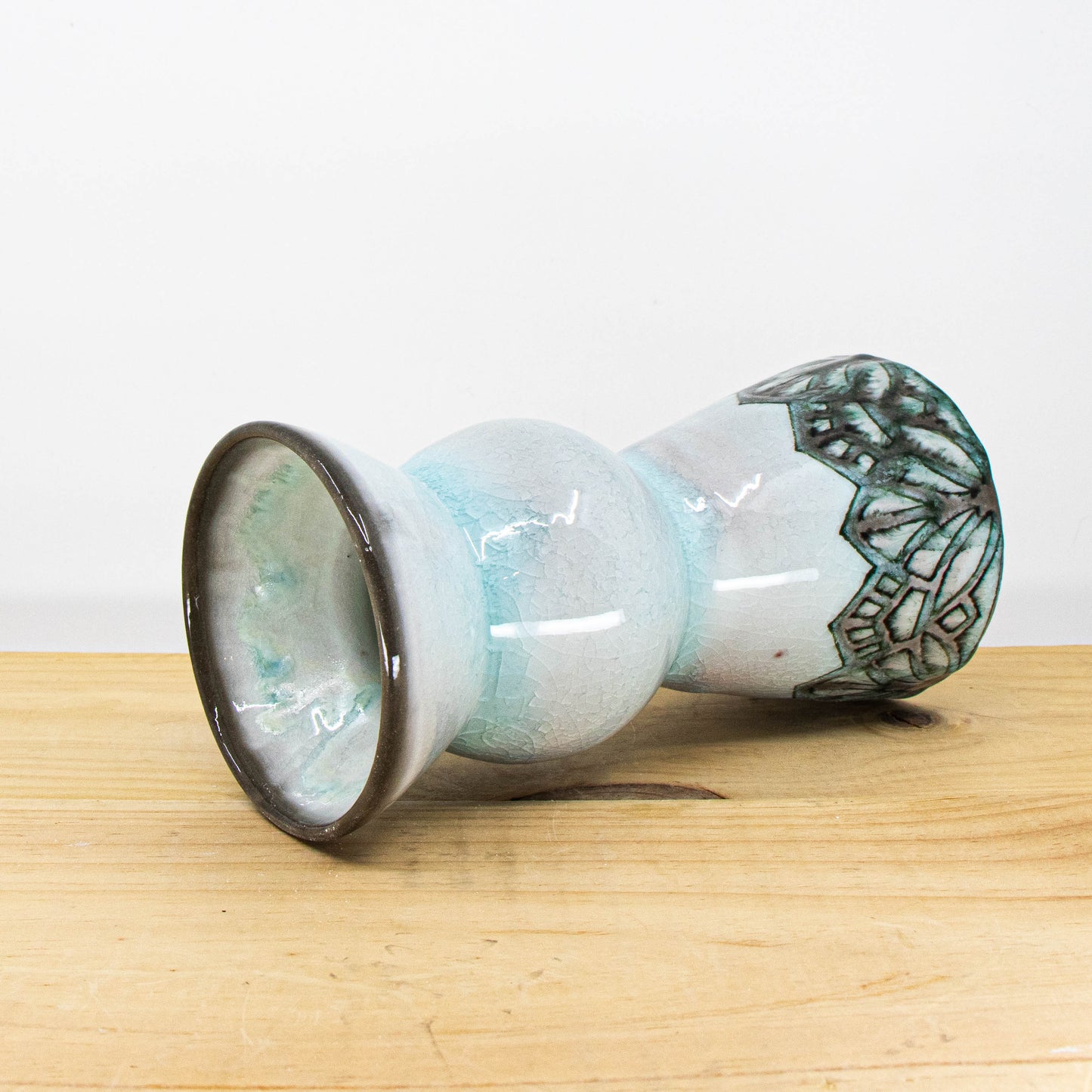 Soda-Fired Tall Vase