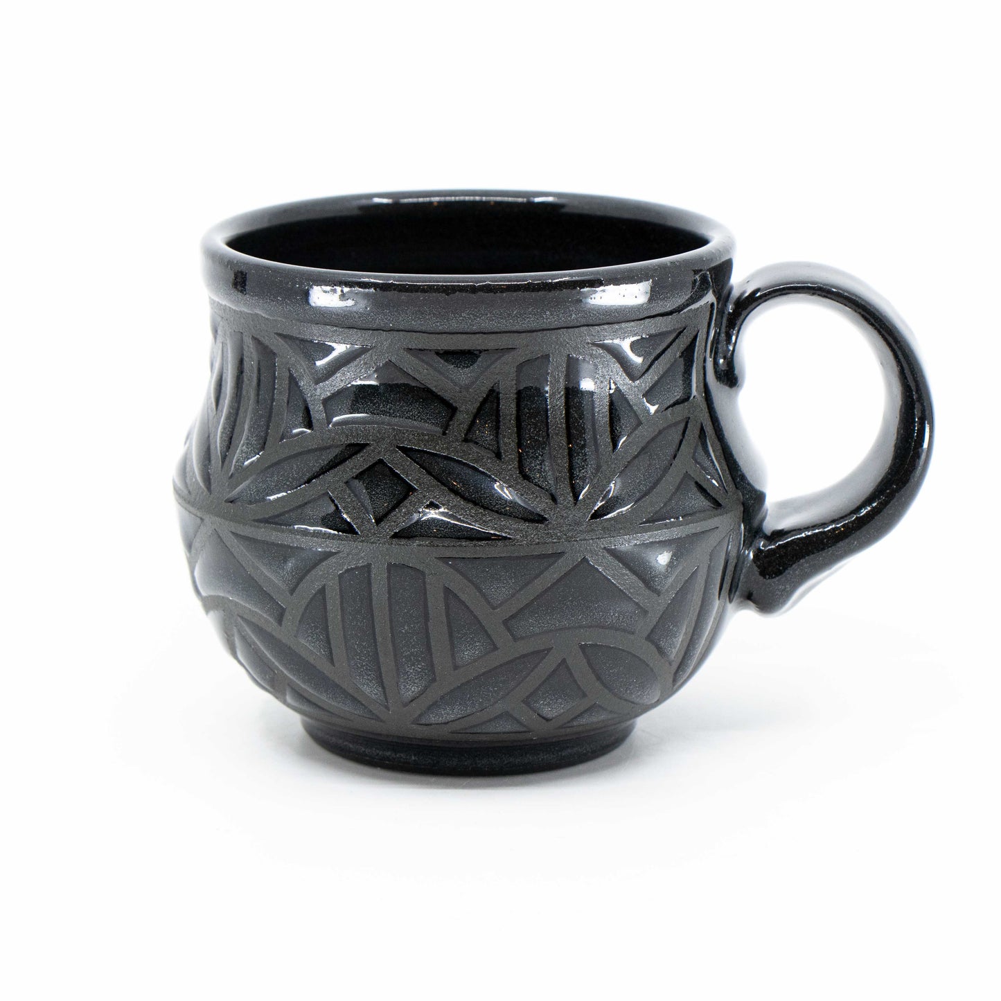 Black Porcelain Mug #1