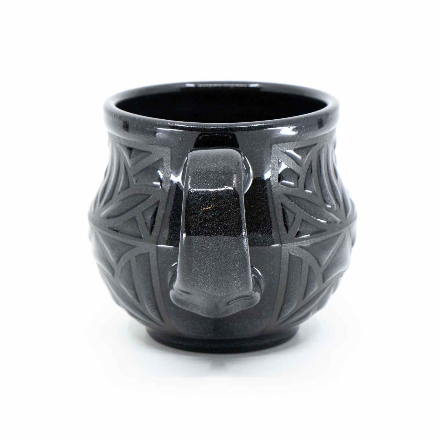 Black Porcelain Mug #1
