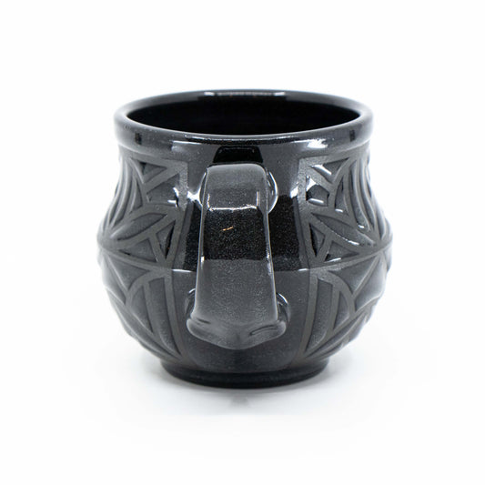 Black Porcelain Mug #1