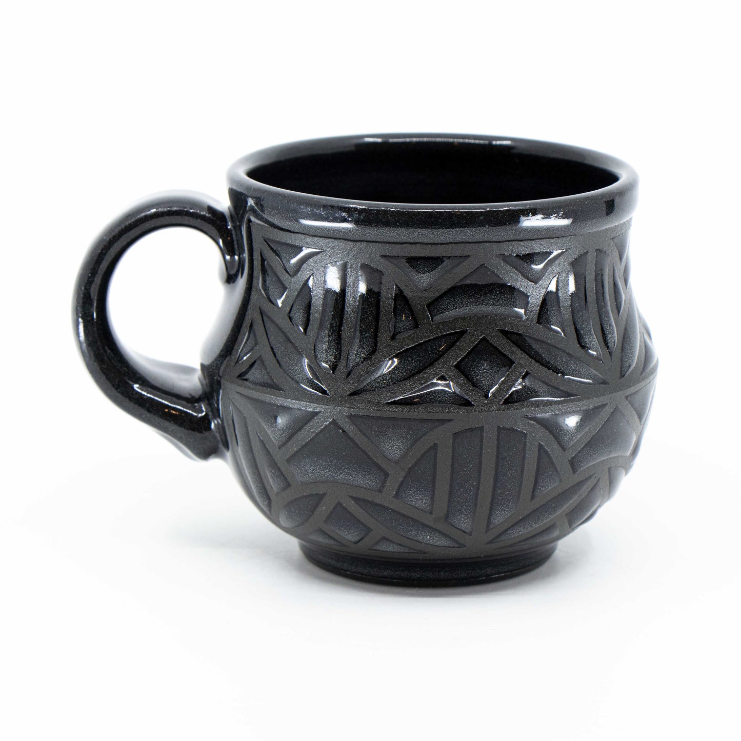 Black Porcelain Mug #1