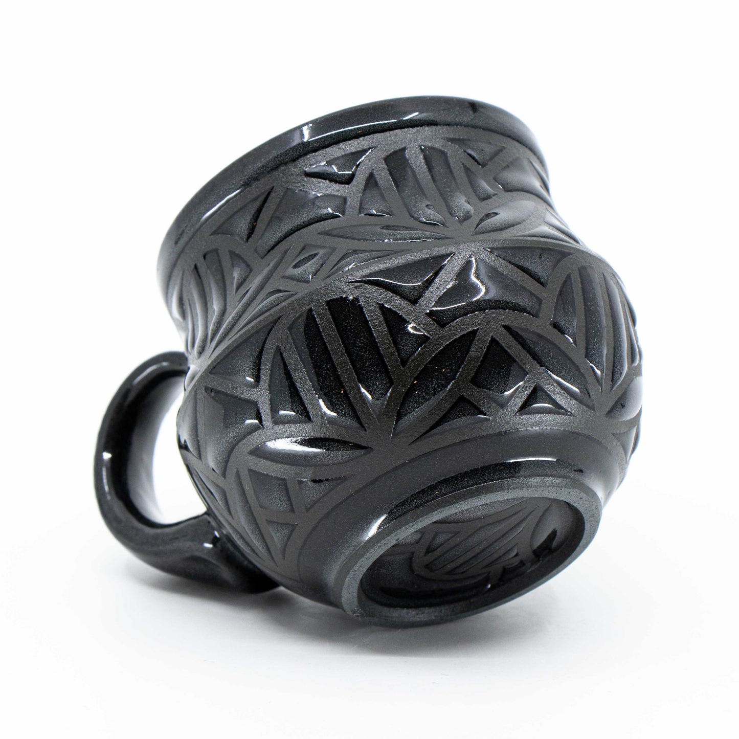 Black Porcelain Mug #1