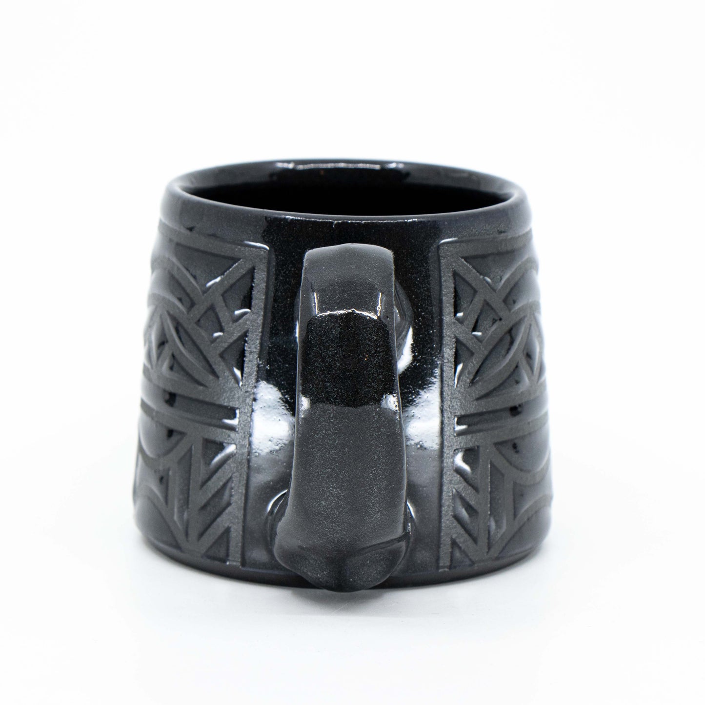 Black Porcelain Mug #2