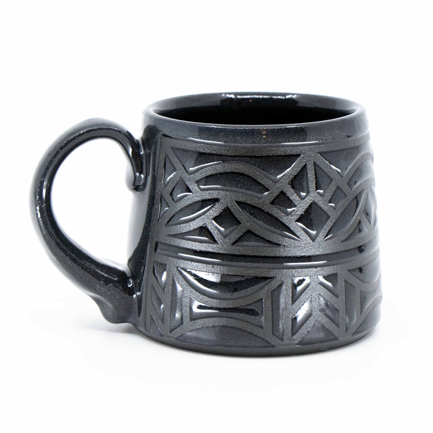 Black Porcelain Mug #2