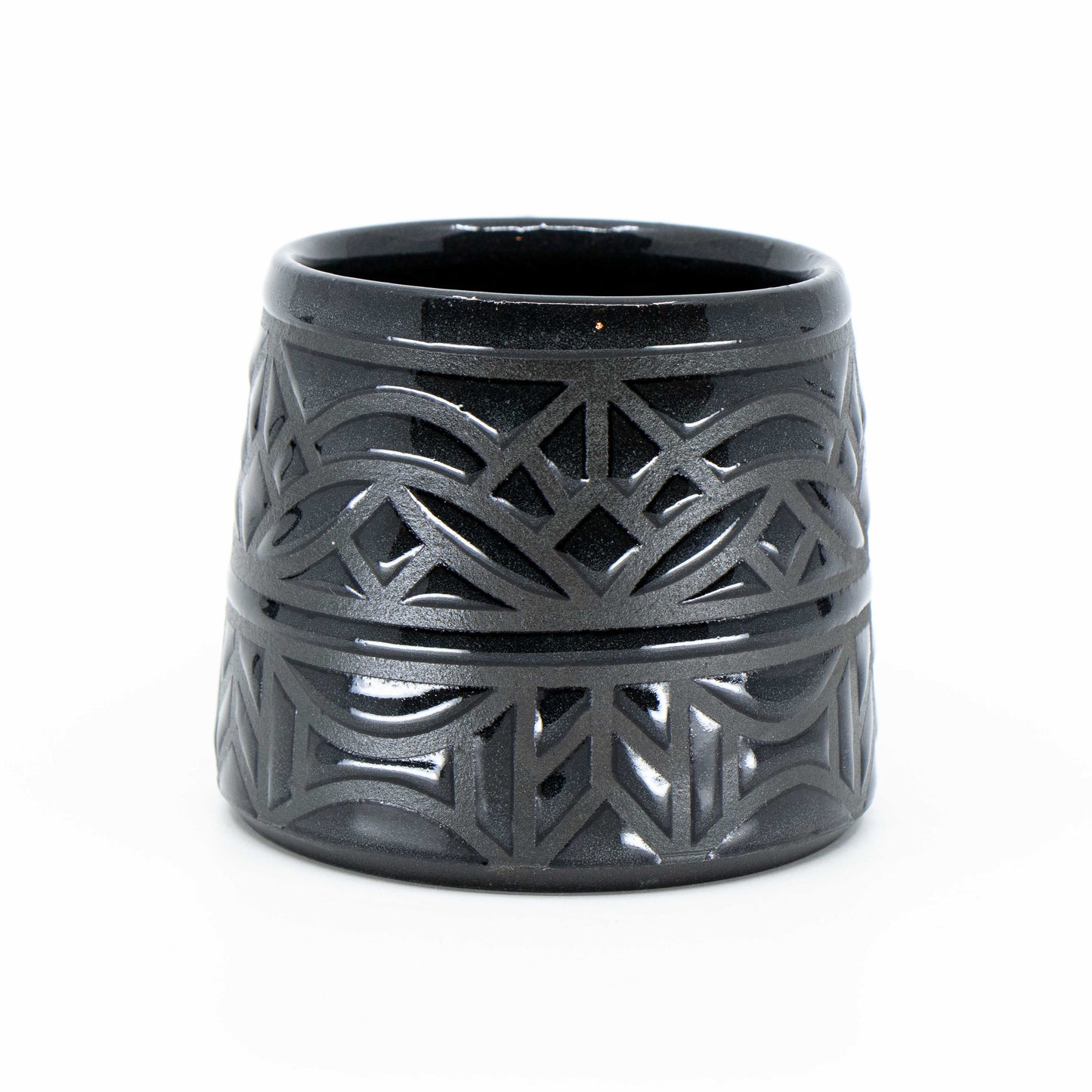 Black Porcelain Mug #2