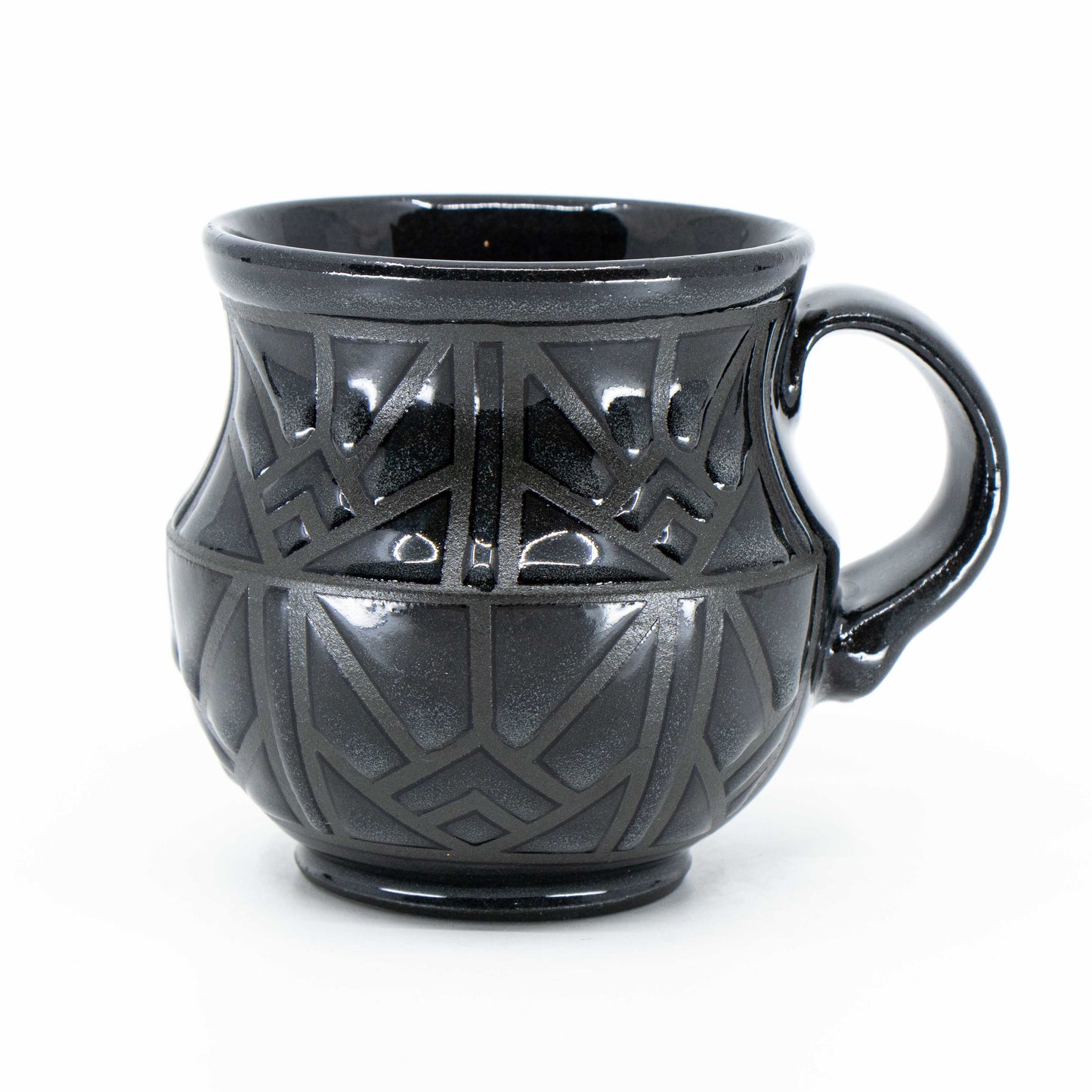 Black Porcelain Mug #3