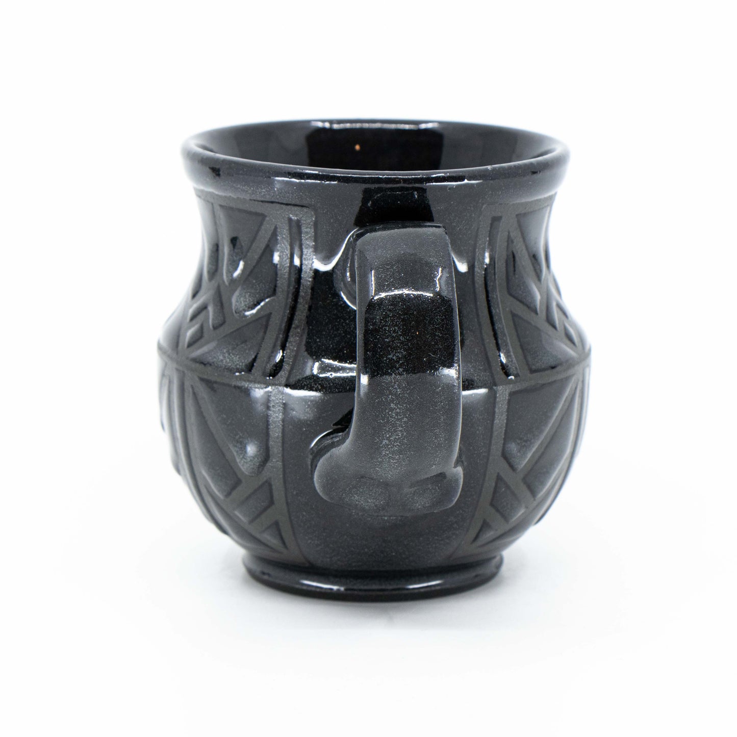 Black Porcelain Mug #3