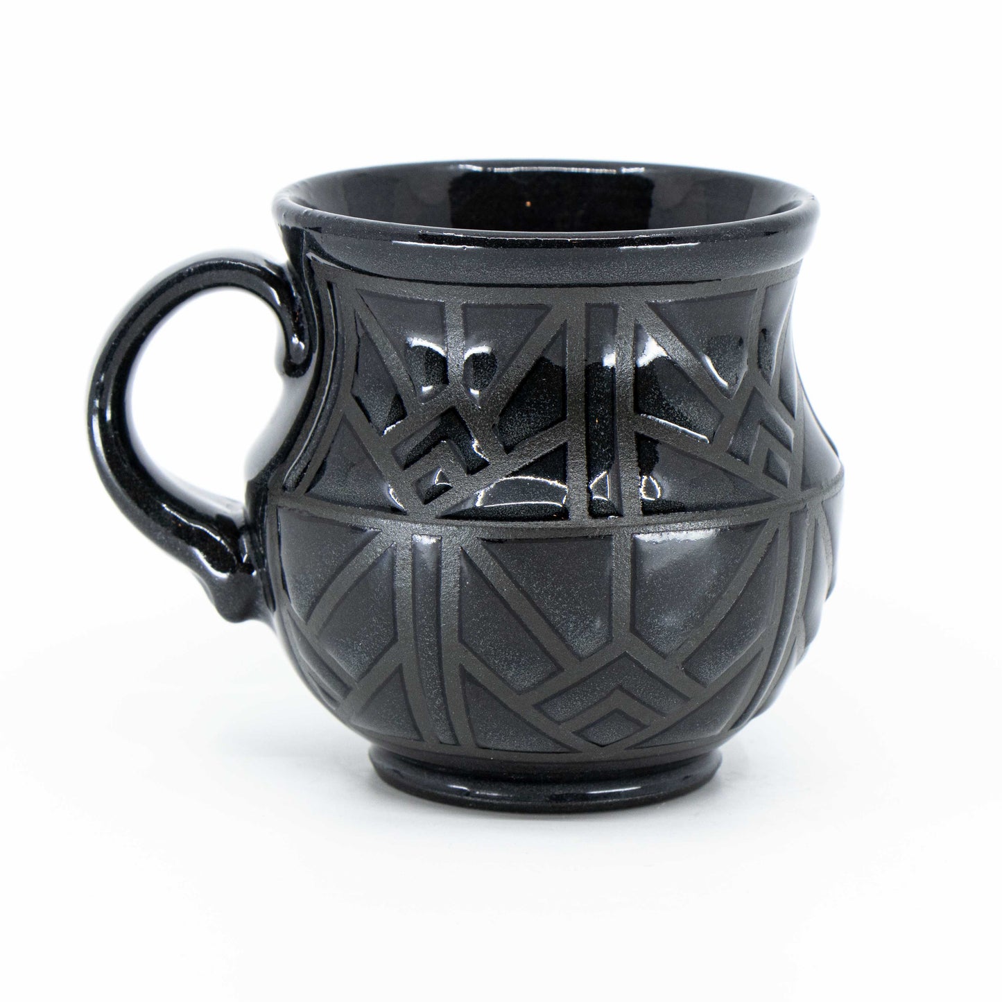 Black Porcelain Mug #3