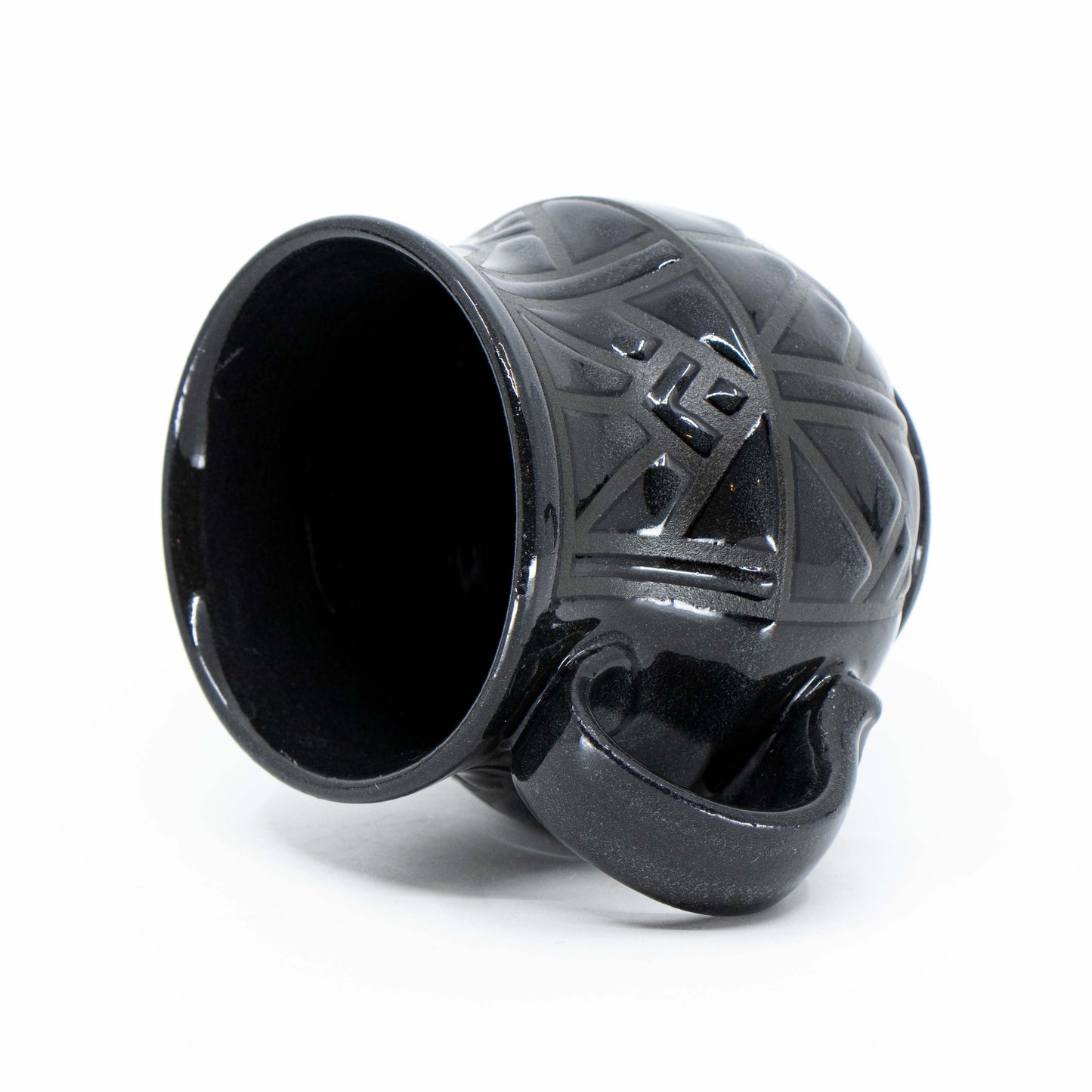Black Porcelain Mug #3