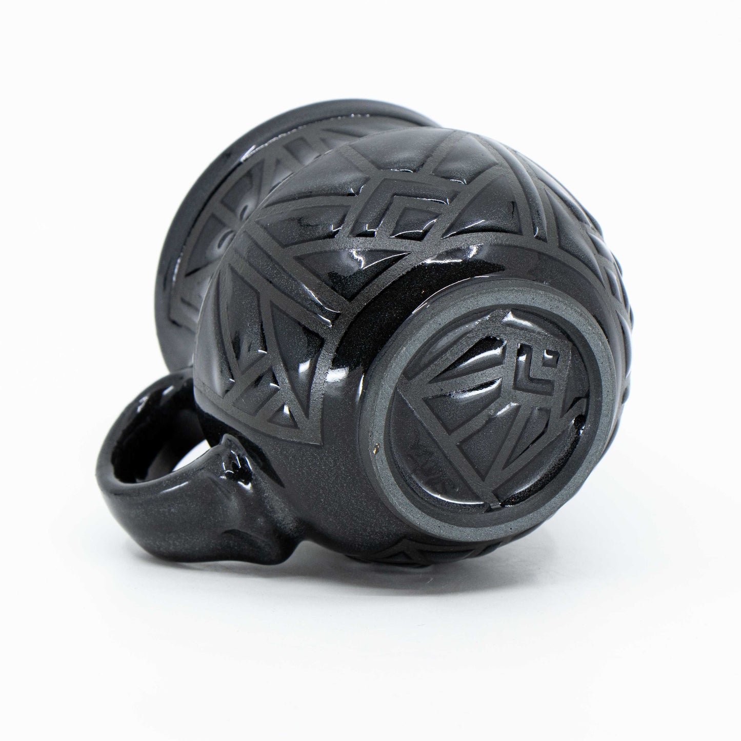 Black Porcelain Mug #3
