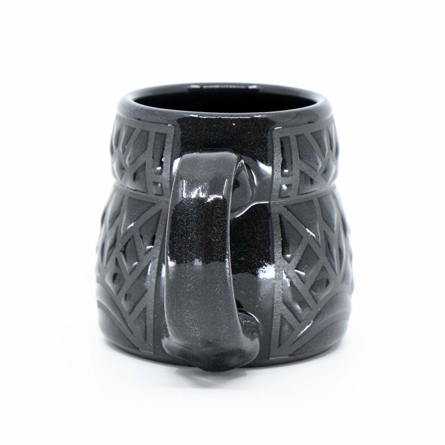 Black Porcelain Mug #4
