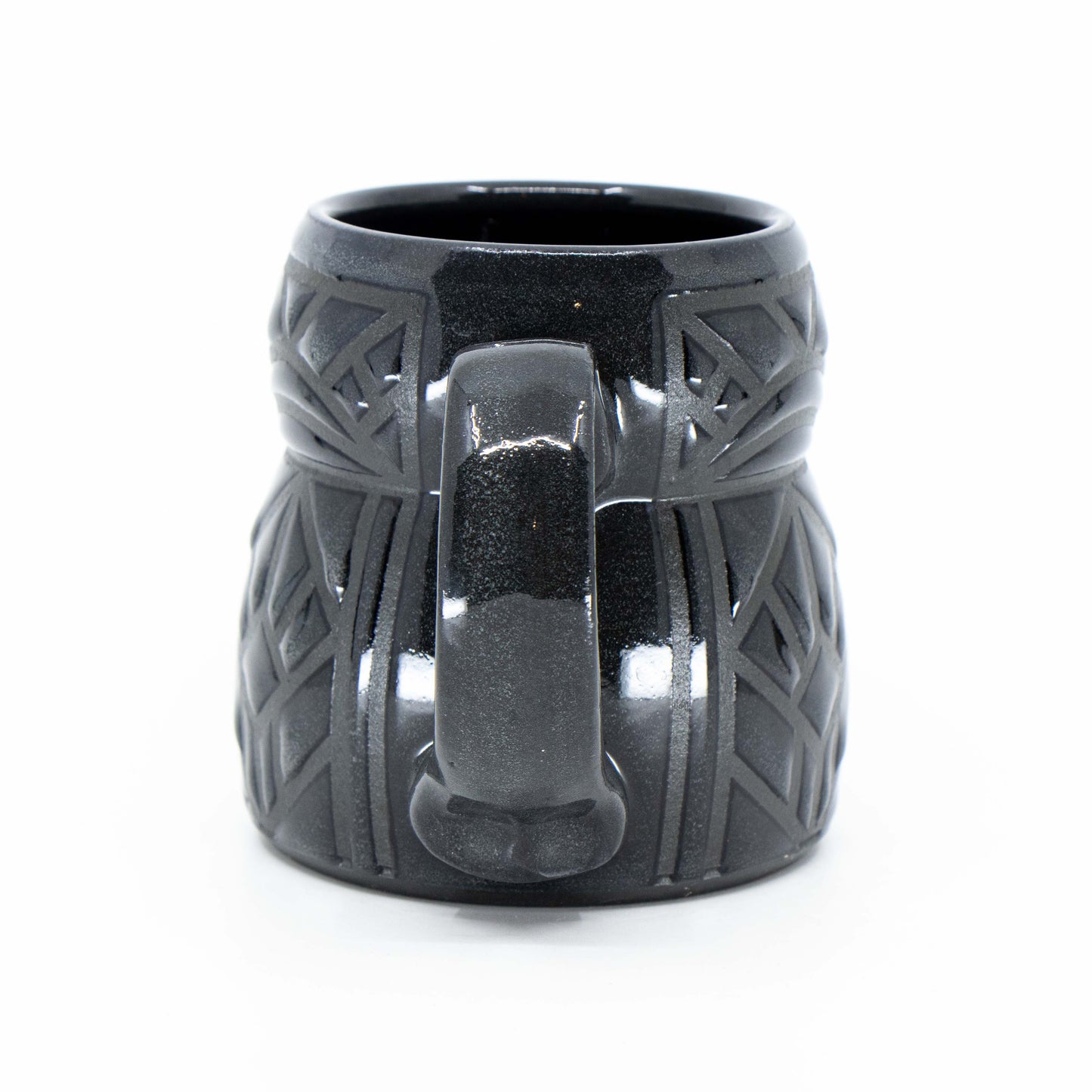 Black Porcelain Mug #5