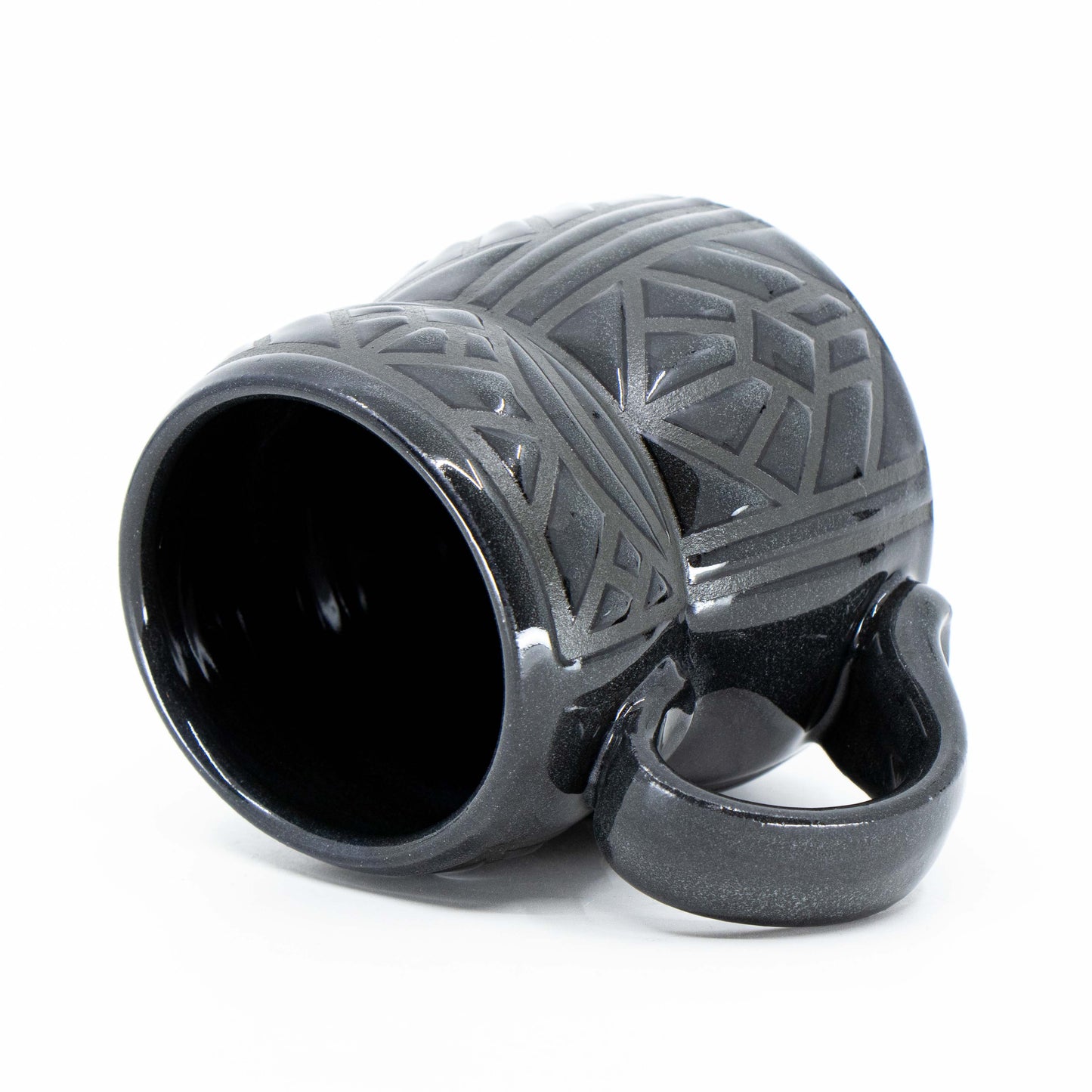Black Porcelain Mug #5