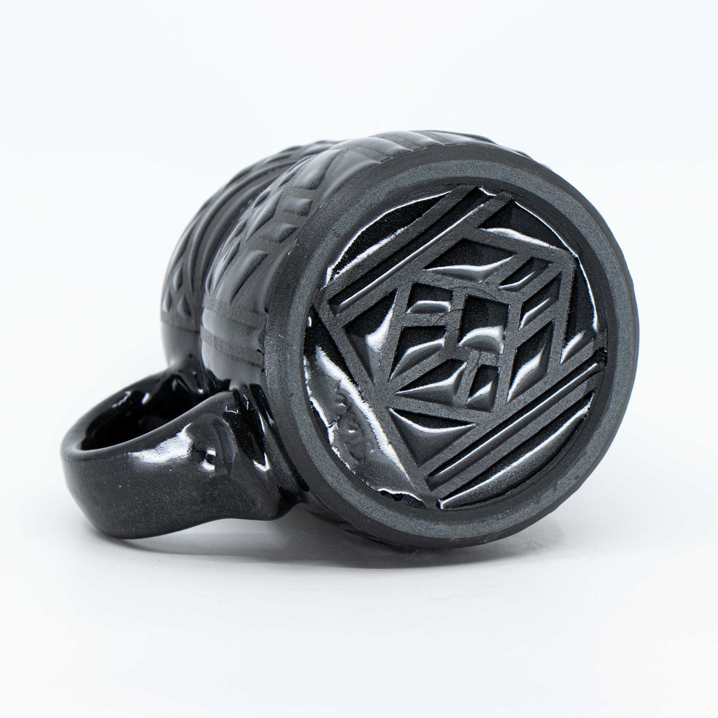Black Porcelain Mug #5