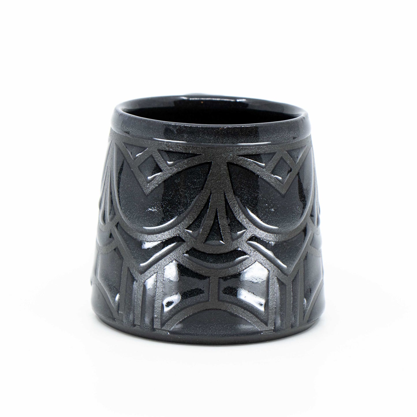Black Porcelain Mug #6