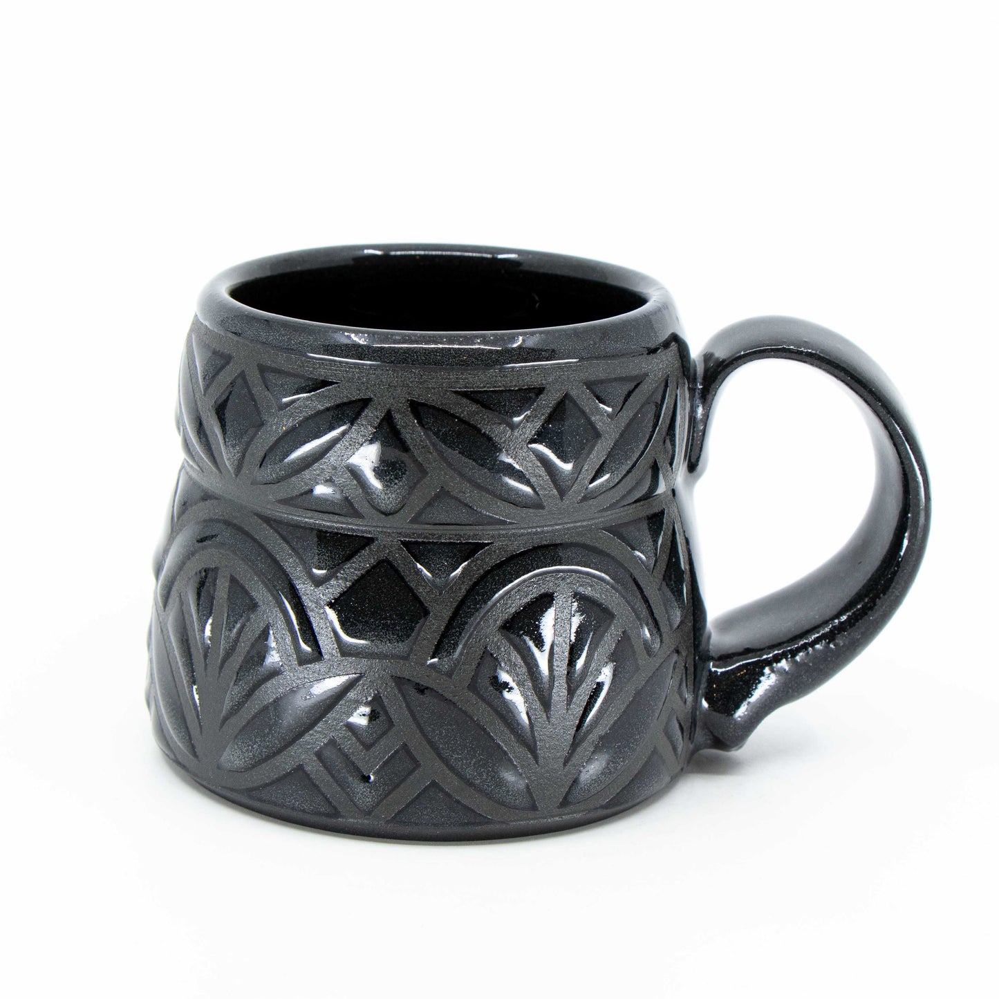 Black Porcelain Mug #8