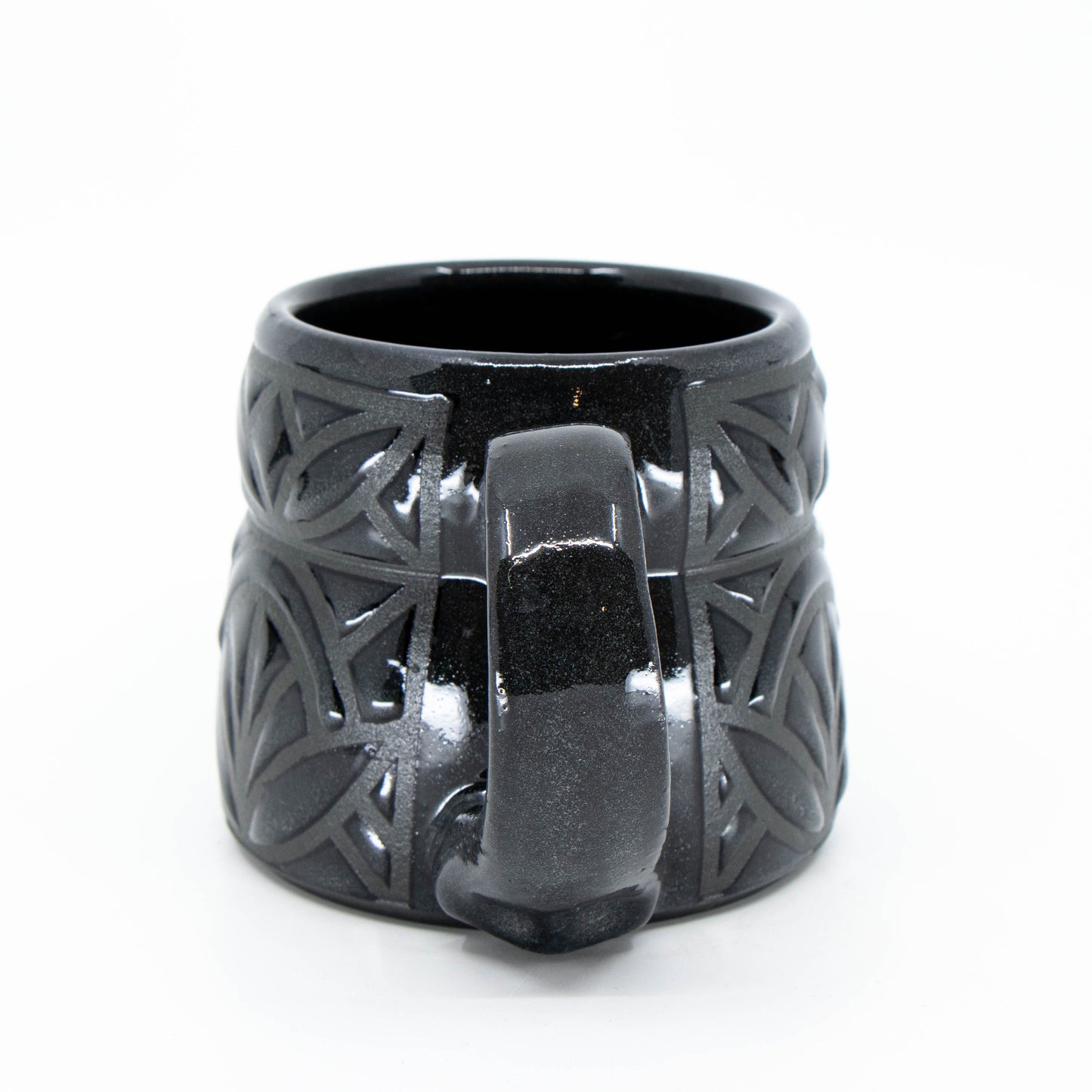 Black Porcelain Mug #8