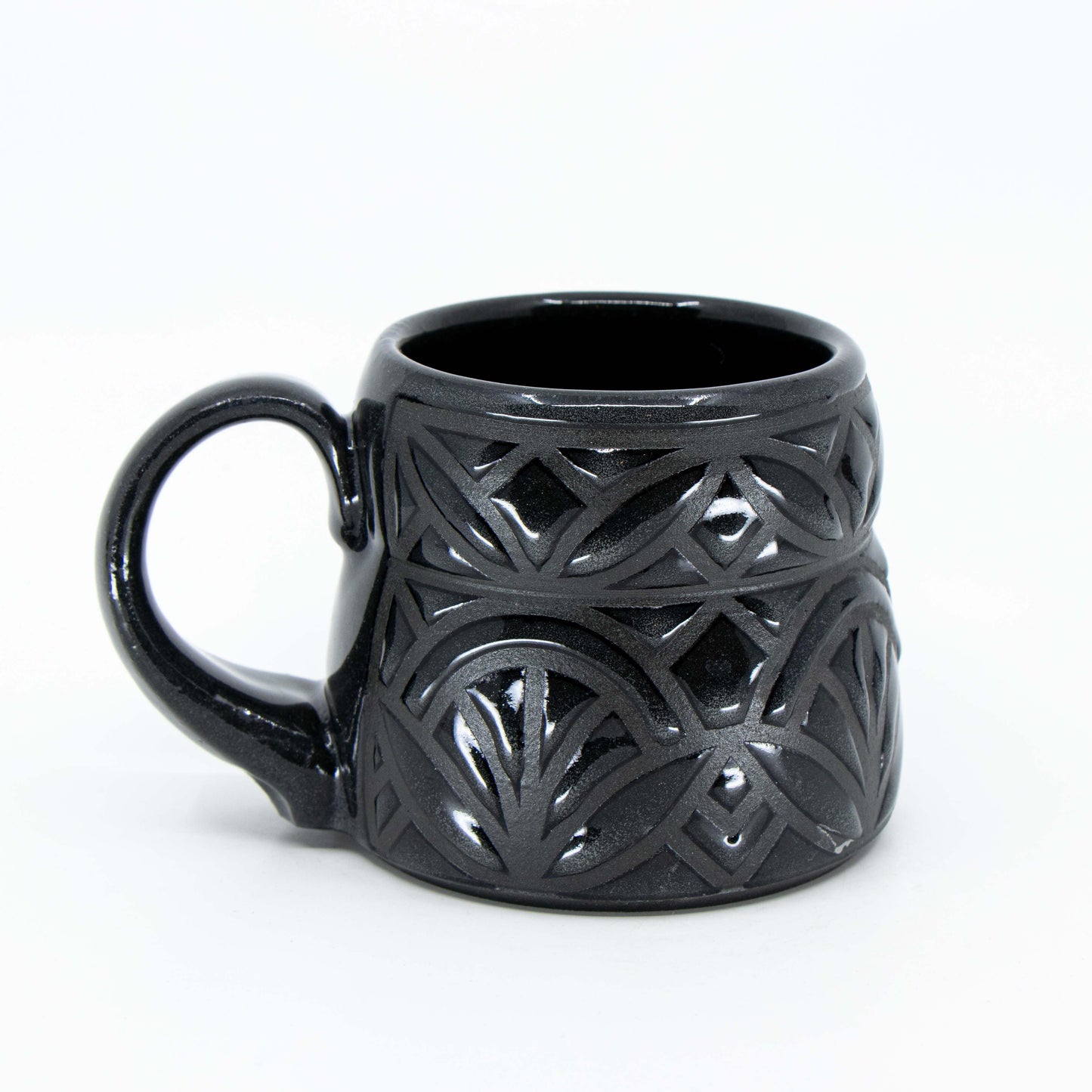 Black Porcelain Mug #8