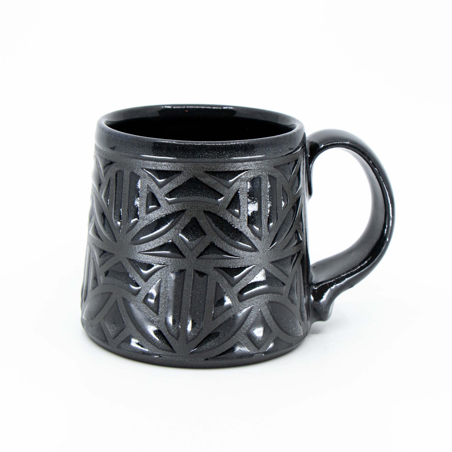 Black Porcelain Mug #9