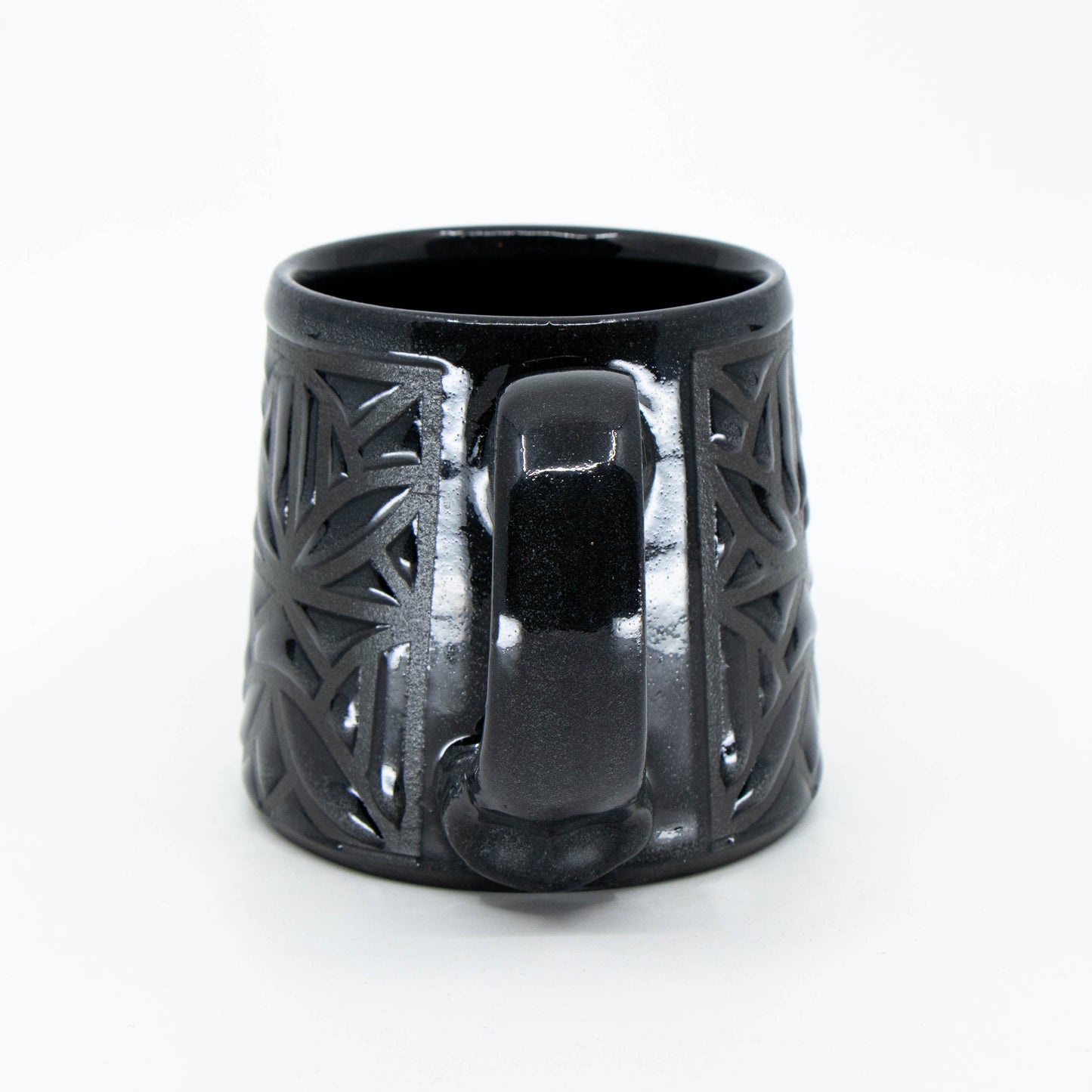 Black Porcelain Mug #9