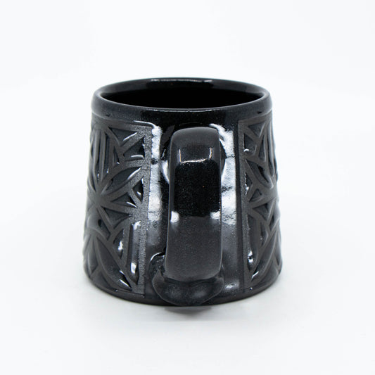 Black Porcelain Mug #9