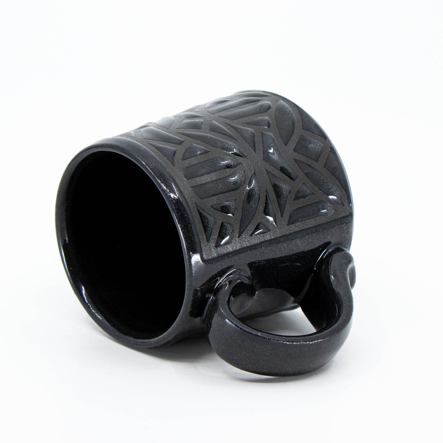 Black Porcelain Mug #9