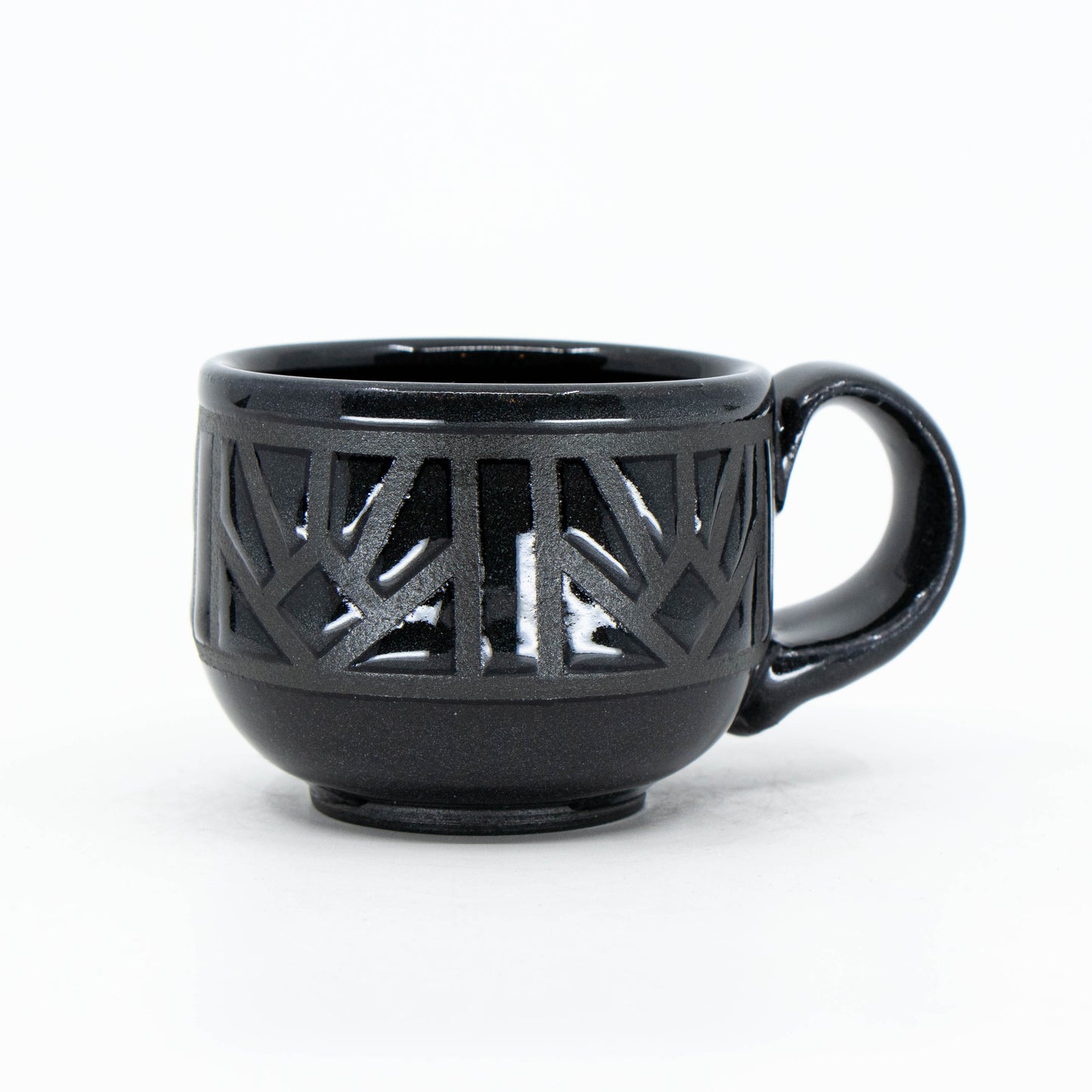 Black Porcelain Espresso Cup #1