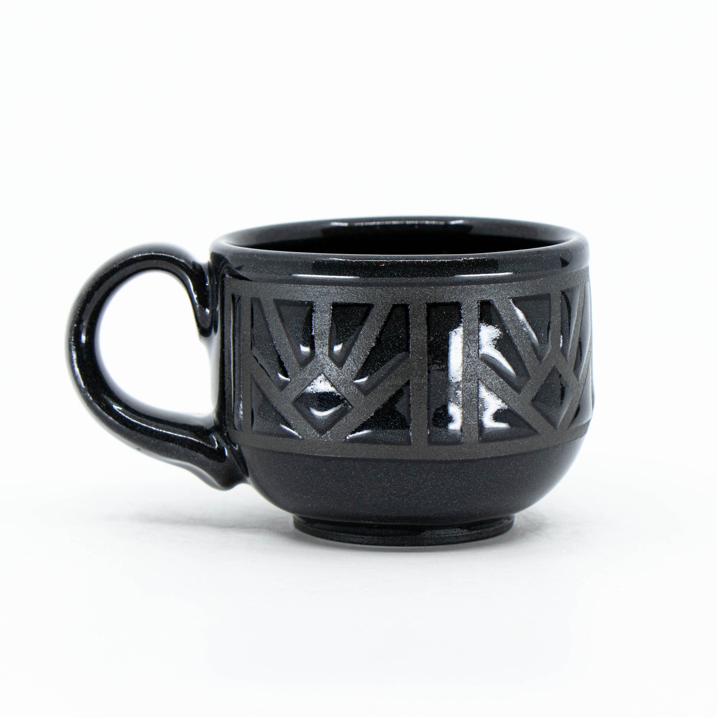 Black Porcelain Espresso Cup #1