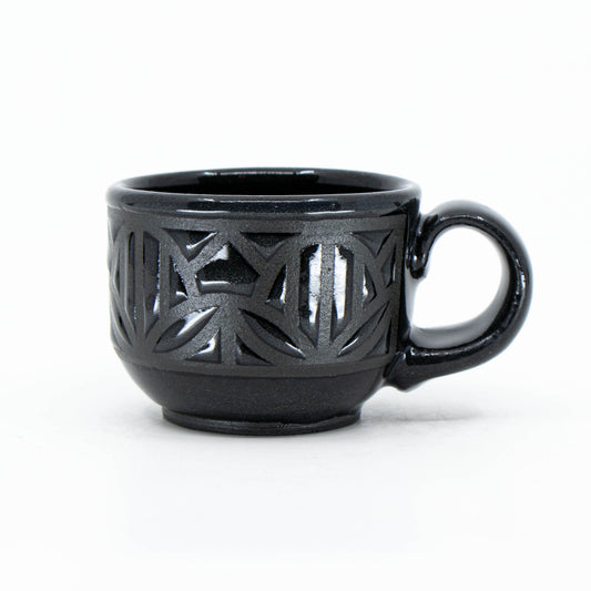 Black Porcelain Espresso Cup #2