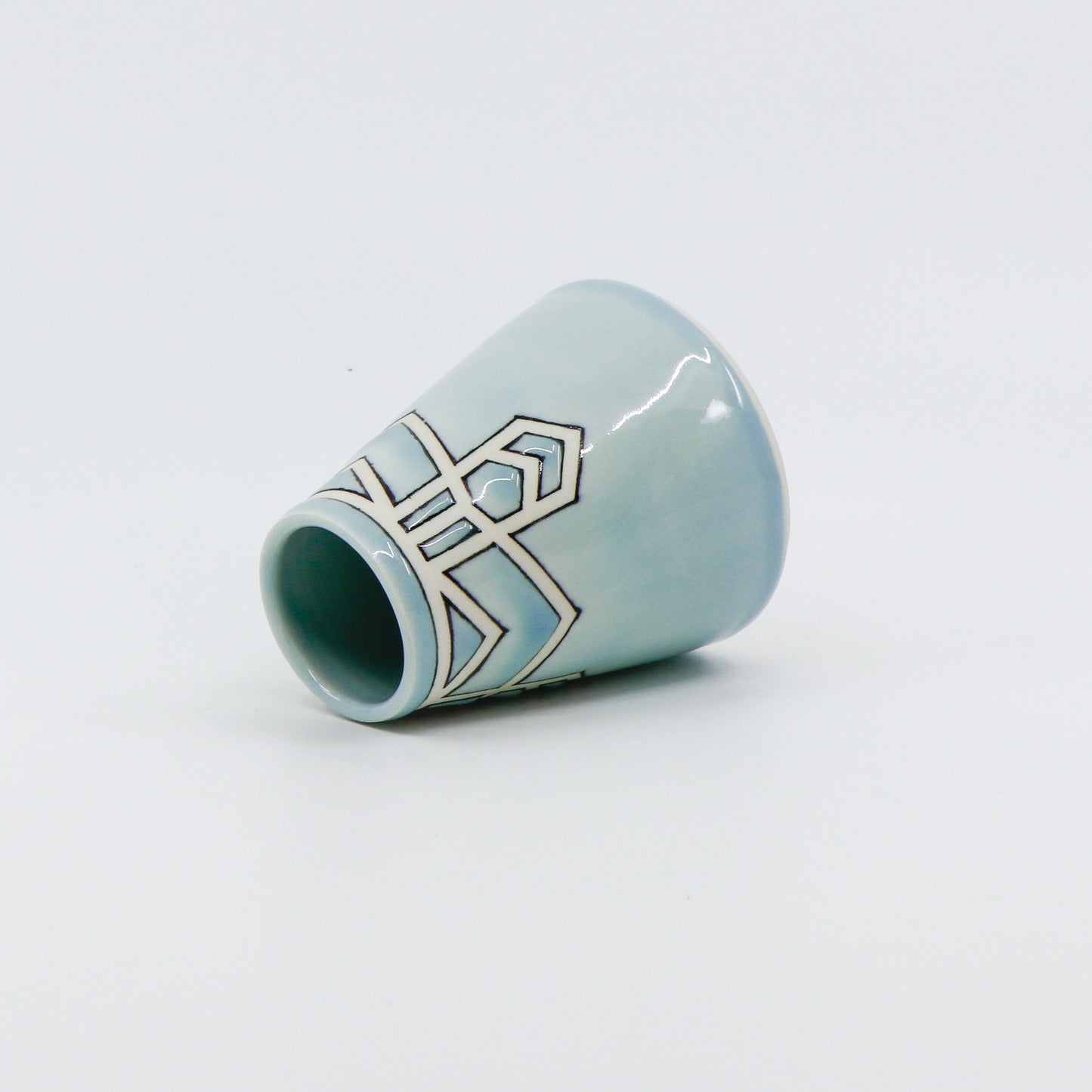 Bud Vase in Celadon