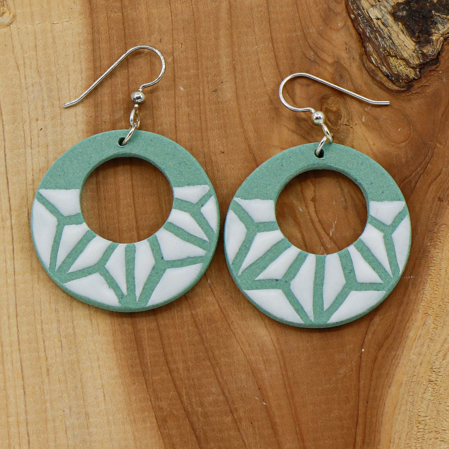 Misty Mint Earring