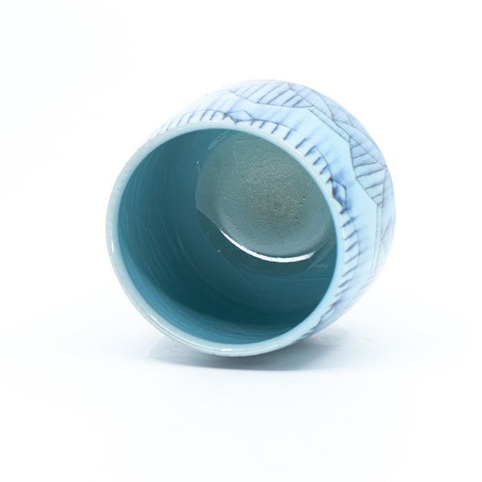 Soda-Fired Blue Porcelain Cup *Second*