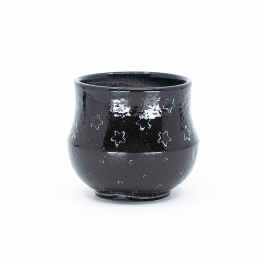 Soda-Fired Black Porcelain Cup #2 *Second*