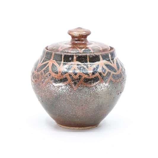 Carbon-Trapped Shino Jar *Second*