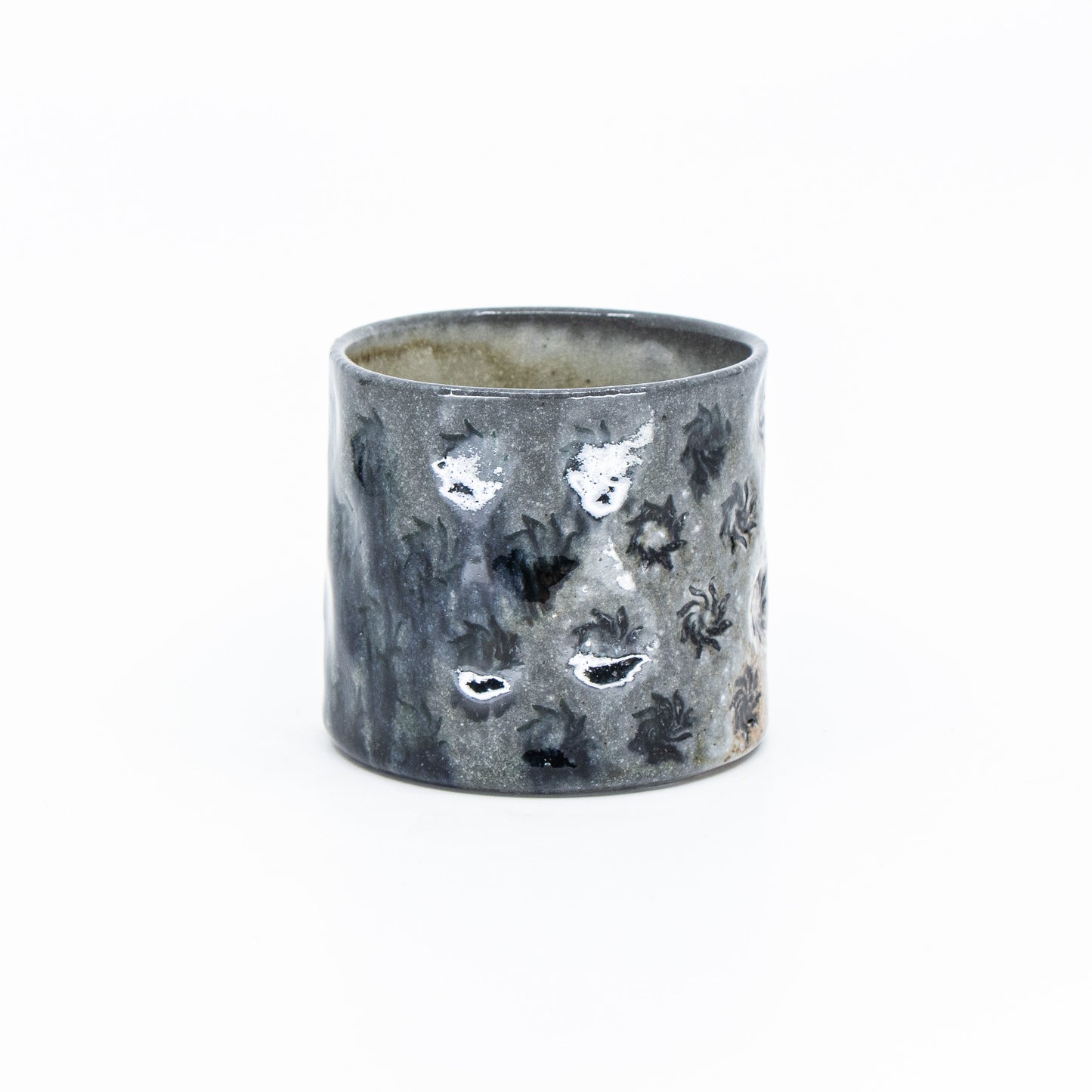 Soda-Fired Stoneware Swirl Cup *Second*