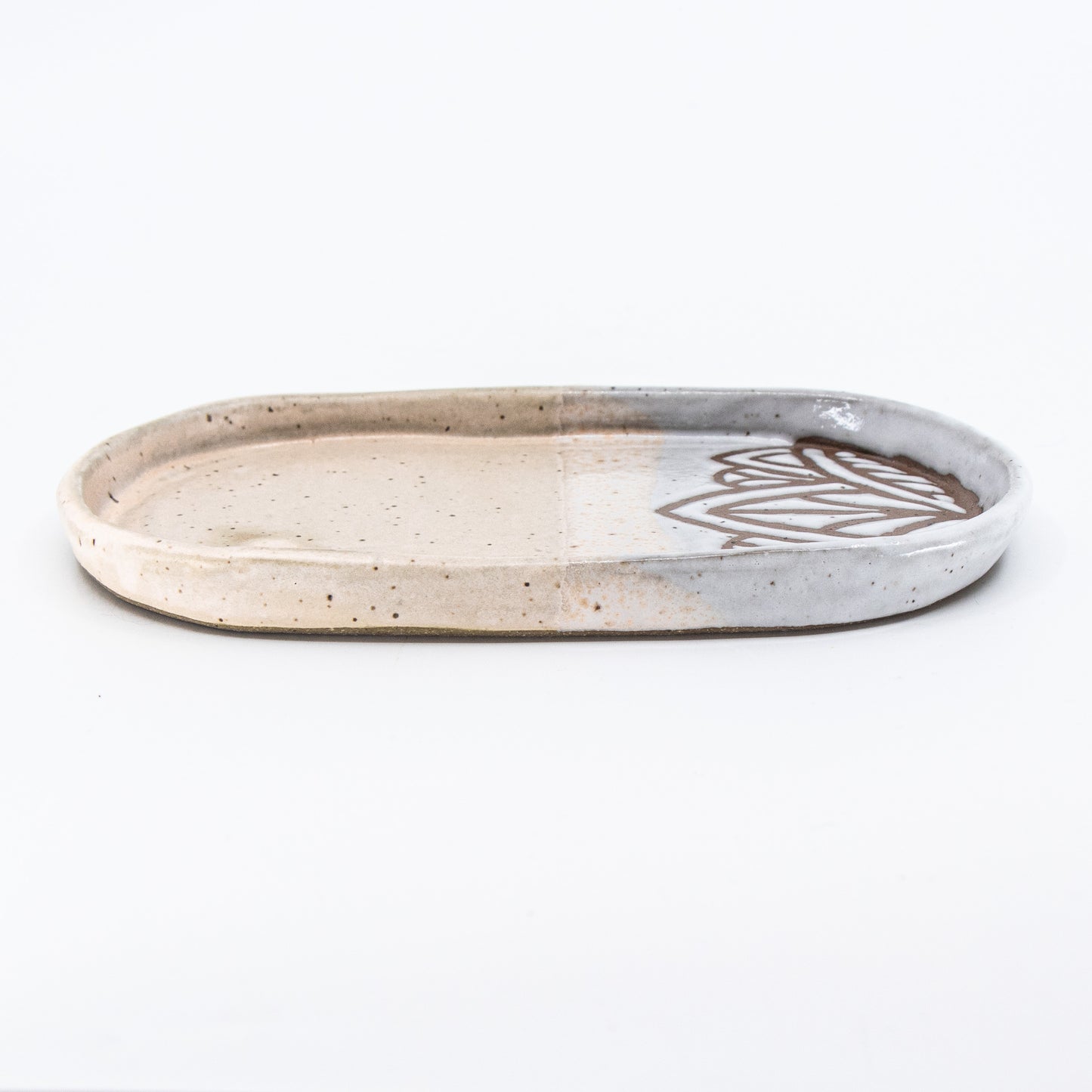 Peach Oval Tray #1 *Second*