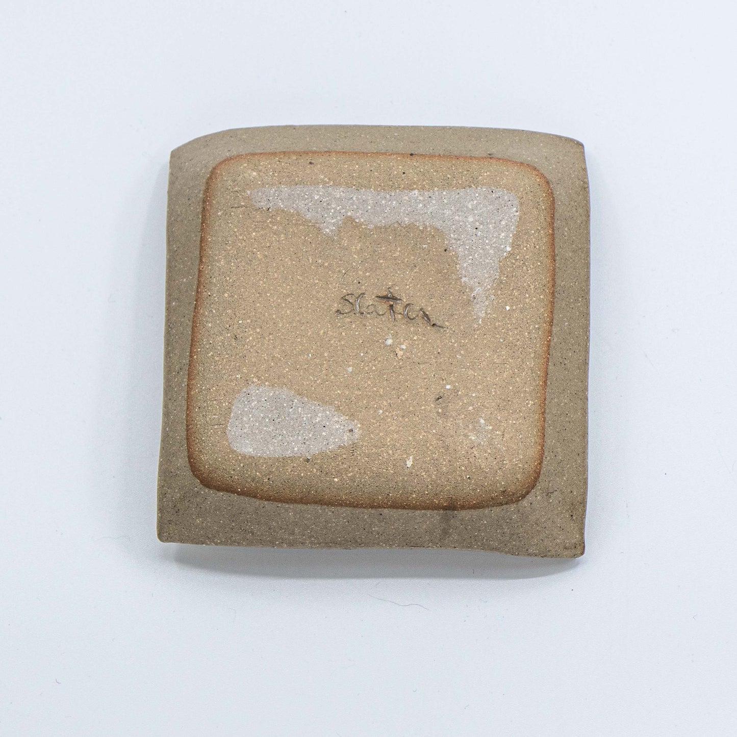 White Sgraffito Dish *Second*