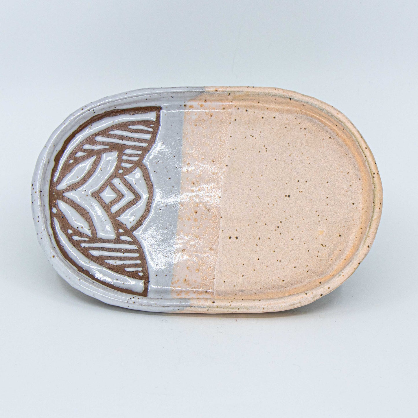 Peach Oval Tray #2 *Second*