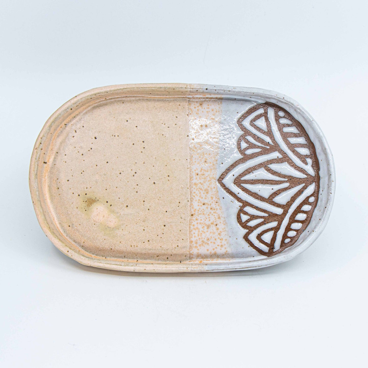 Peach Oval Tray #1 *Second*