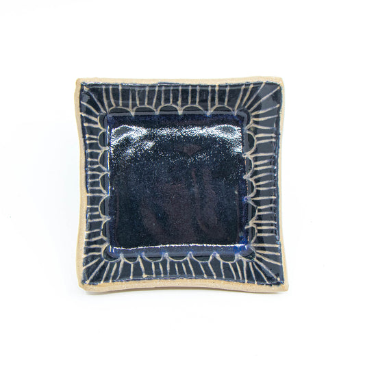 Black Sgraffito Dish *Second*